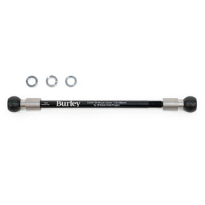 Burley Coho Thru Axle printed M12 x 1.5 173-188mm, with three rings above