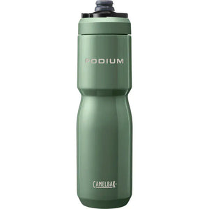 Camelbak Bike Water Bottle .65L / Moss Podium Insulated Steel CB2965301065
