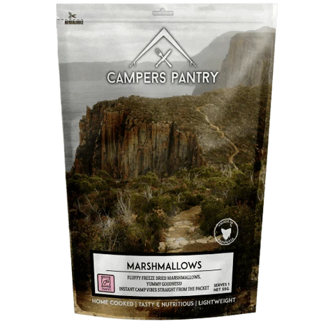 Campers Pantry Dehydrated Meals 25 (4 Serves) / Marshmallows Freeze-dried Pantry Ingredients