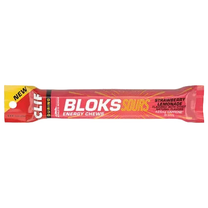 Clif Energy Chews Single / Sour Strawberry Lemonade BLOKS Energy Chews CLIF601