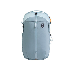 Taller Nemo Vantage backpack in Arctic with buckled top panel
