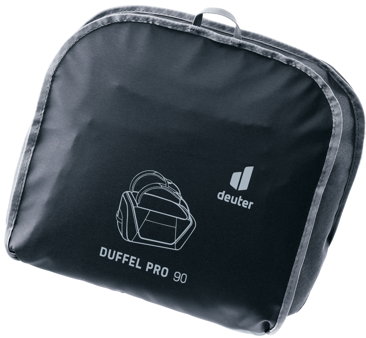 Deuter Duffel Pro 90 empty and folded flat