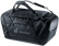 Deuter Duffel Pro 90 duffel bag in Black, front three-quarter view with zipped front pocket