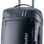 Deuter Duffel Pro Movo 36 wheeled duffel in Black with the luggage handle extended