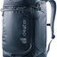 Deuter Duffel Pro Pack 30 carry-on travel backpack in Black, front three-quarter view