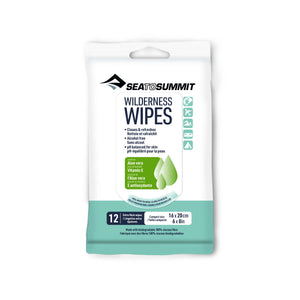 Sea to Summit Cleaning Wipes 12 Pack Wilderness Wipes AWWC