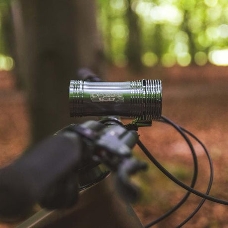 Exposure Lights Bike Light Front & Rear Pair Exposure Toro Mk16 Gun Metal Black - USB-C Charging EL-TORO16GMB