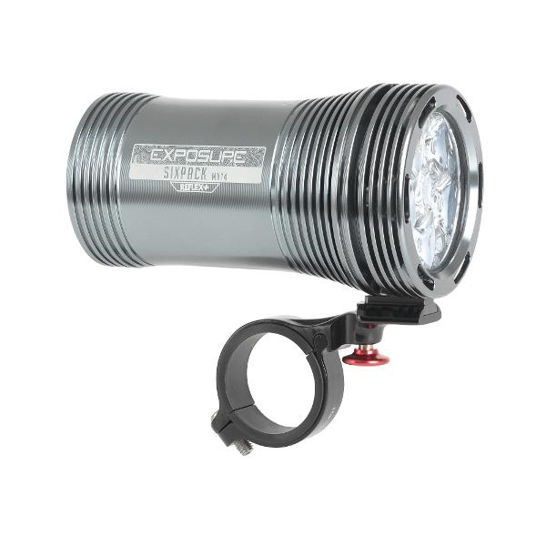 Exposure Lights Bike Light Front & Rear Pair Gun Metal Exposure Six Pack Mk14 EL-6PK14GMB