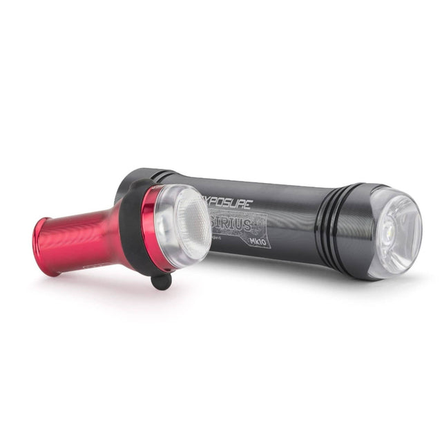 Exposure Lights Bike Light Front & Rear Pair Sirius Mk10 + TraceR MK3 ReAKT Pack EL-SIRIUS10TRACER3RAGMB