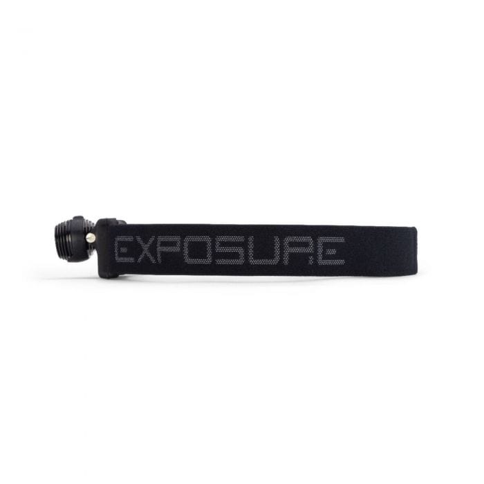 Exposure Lights Head Torch Gun Metal Black Exposure HT Go Rechargeable Head Torch EL-HTGOGMB