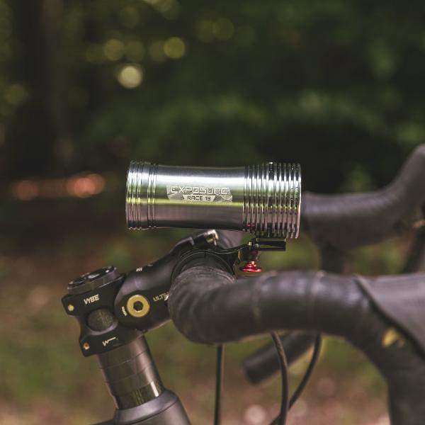 Exposure Lights Light Mount Gun Metal Black Exposure Race Mk19 - USB/C EL-RACE19GMB