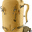 Deuter Freerider Pro 32+10 in Savanna Nori, mustard ski pack with olive hip fins