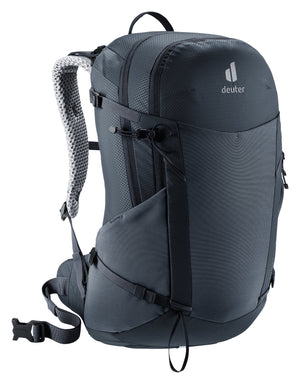 Deuter Futura 21 SL front three-quarter view with hip fin and side pocket