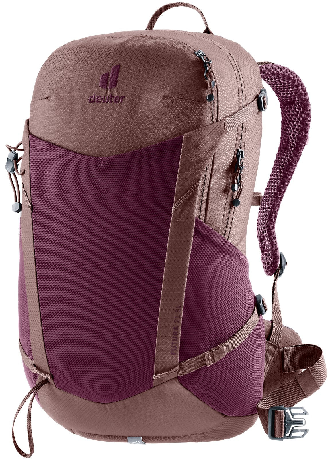 Deuter Futura 21 SL in Cassis Ashrose, plum and dusty pink daypack