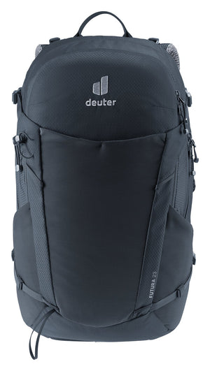 Deuter Futura 23 in Black, straight-on front view
