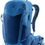 Deuter Futura 27 in Nightblue Baltic, two-tone blue hiking backpack, front three-quarter view