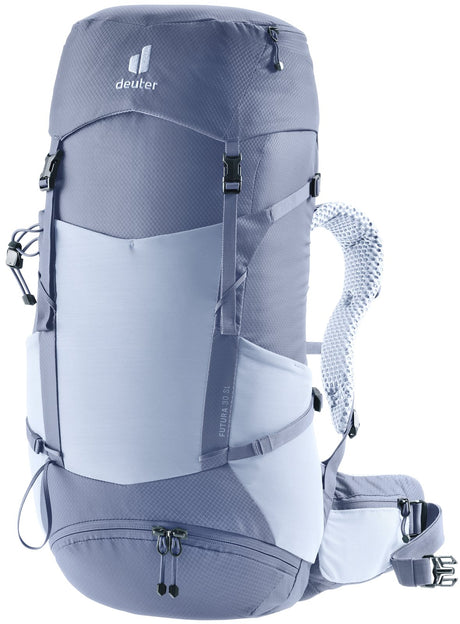Deuter Futura 30 SL in Polar Bluejay, lilac blue and pale grey hiking pack