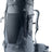 Deuter Futura Air Trek 60+10 in Black Graphite, front three-quarter view