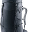Deuter Futura Pro 32 hiking backpack in Black, front three-quarter view
