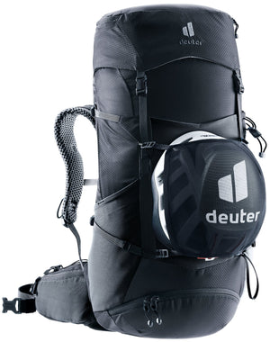 Deuter Futura Pro 32 carrying a helmet in the mesh helmet holder, sold separately