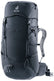 Deuter Futura Pro 34 SL women's hiking backpack in Black, front three-quarter view