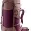 Deuter Futura Pro 34 SL in Cassis Ashrose, plum and dusty rose hiking pack