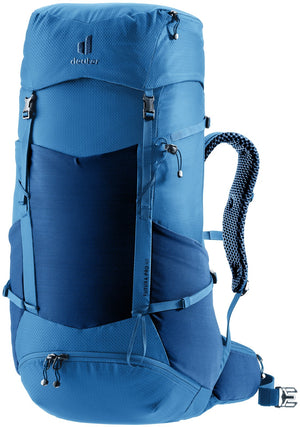 Deuter Futura Pro 40 in Nightblue Baltic, two-tone blue hiking pack