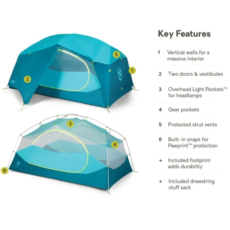 Aurora Backpacking Tent & Footprint (Clearance) - Past Season