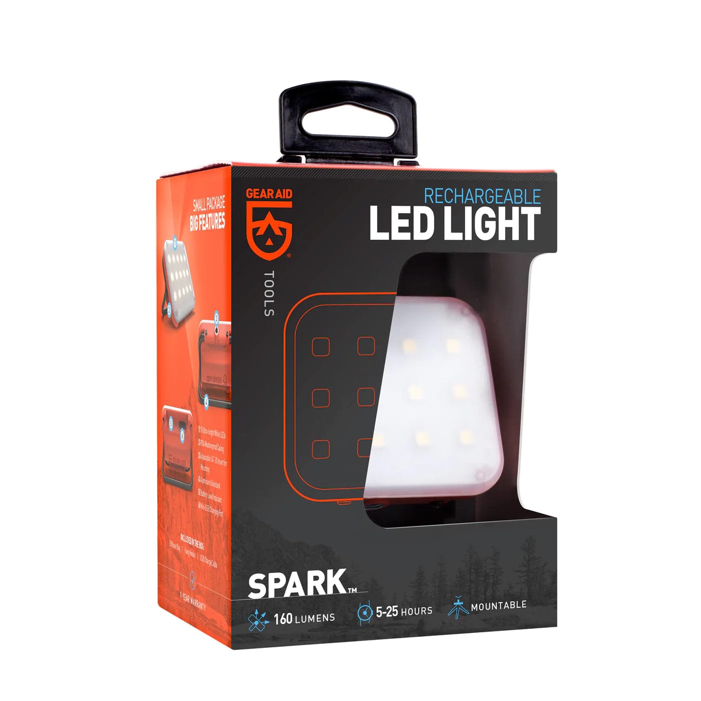 Gear Aid Camp LED Light Spark Rechargeable LED Light 103827