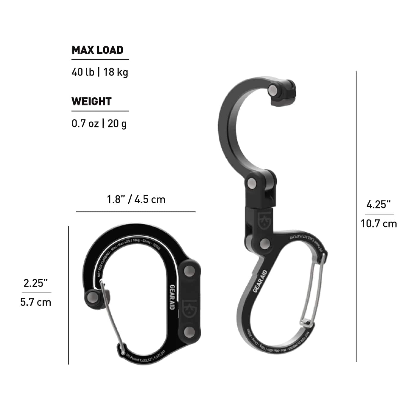 Gear Aid Gear Clip Heroclip