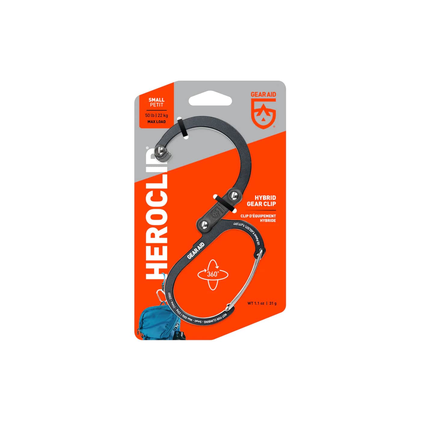 Gear Aid Gear Clip Heroclip Small