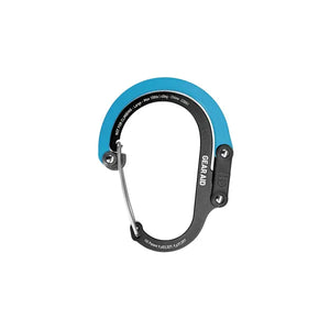 Gear Aid Heroclip Large in Black and Blue, folded