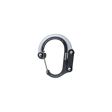 Gear Aid Gear Clip Medium / Black/Grey Heroclip Hybrid Carabiner Gear Clip 10213212184M