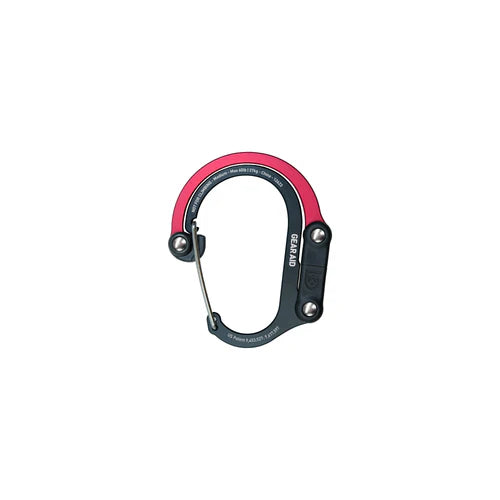Gear Aid Gear Clip Medium / Black/Red Heroclip Hybrid Carabiner Gear Clip 10213211261M