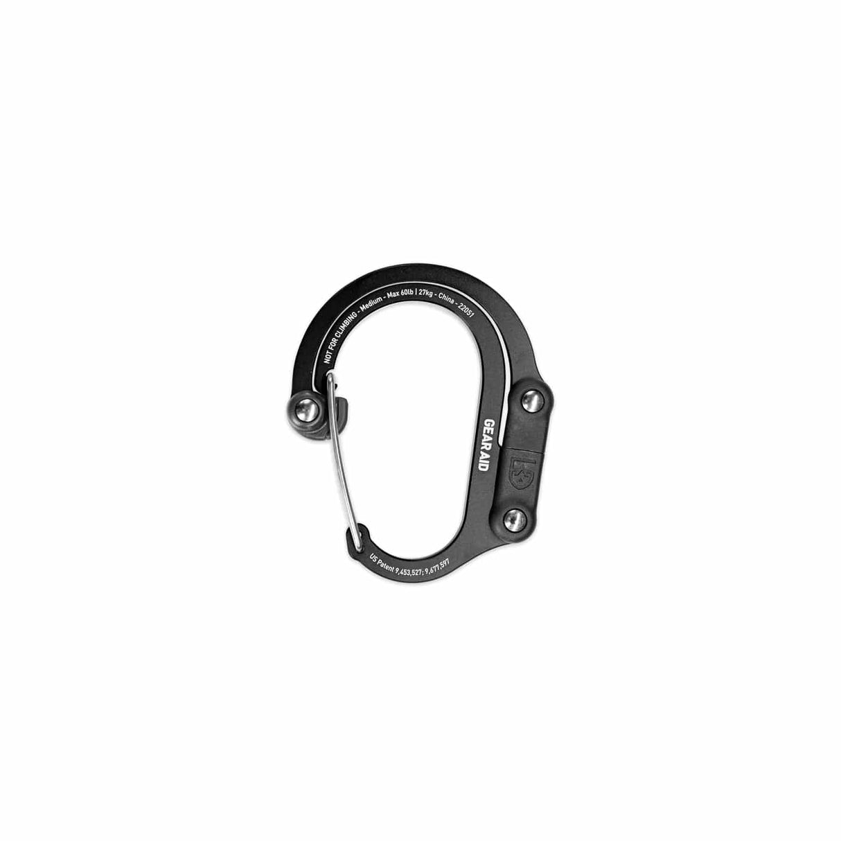 Gear Aid Gear Clip Medium / Stealth Black Heroclip 10213210263M