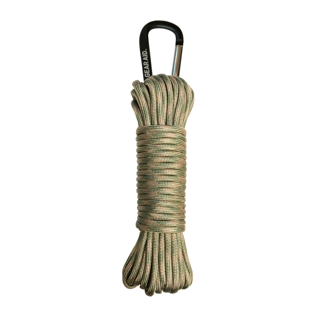 Gear Aid Paracord Sage Tan / 30 ft Heavy-Duty 550 Paracord 1021231206330FT