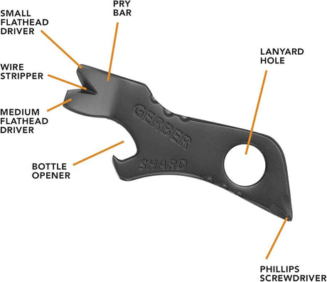 Gerber Multi-tools Shard Keychain Tool GE1769