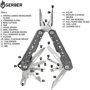 Gerber Multi-tools Stainless Truss Multi-Tool GE31003304