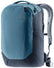 Deuter Giga laptop backpack in Atlantic Ink, blue and navy front three-quarter view