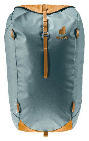 Deuter Gravity Motion straight-on front view with the front gear strap