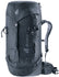Deuter Guide 32+6 SL women's alpine backpack in Black, front three-quarter view