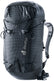 Deuter Guide Lite 24 alpine climbing pack in Black, front three-quarter view