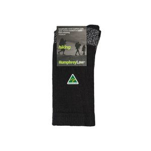 Humphrey Law Merino Socks S / Black Humphrey Law 61C Merino Wool Socks - HIKING OM61CBS