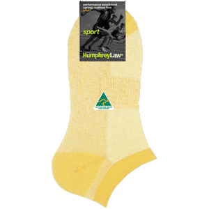 Humphrey Law Merino Socks S / Yellow Humphrey Law 36A Wool Sports Sock 36ASY
