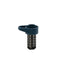 Katadyn BeFree AC replacement filter cartridge in slate blue, side view on white