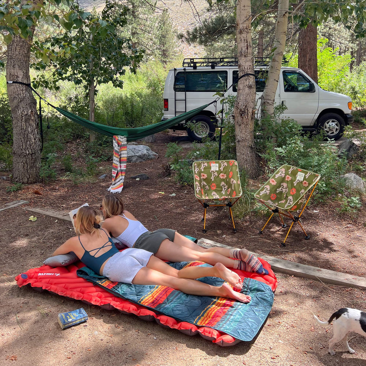 Klymit Camp Mattress Non-Insulated Double V BK06DVBL02E