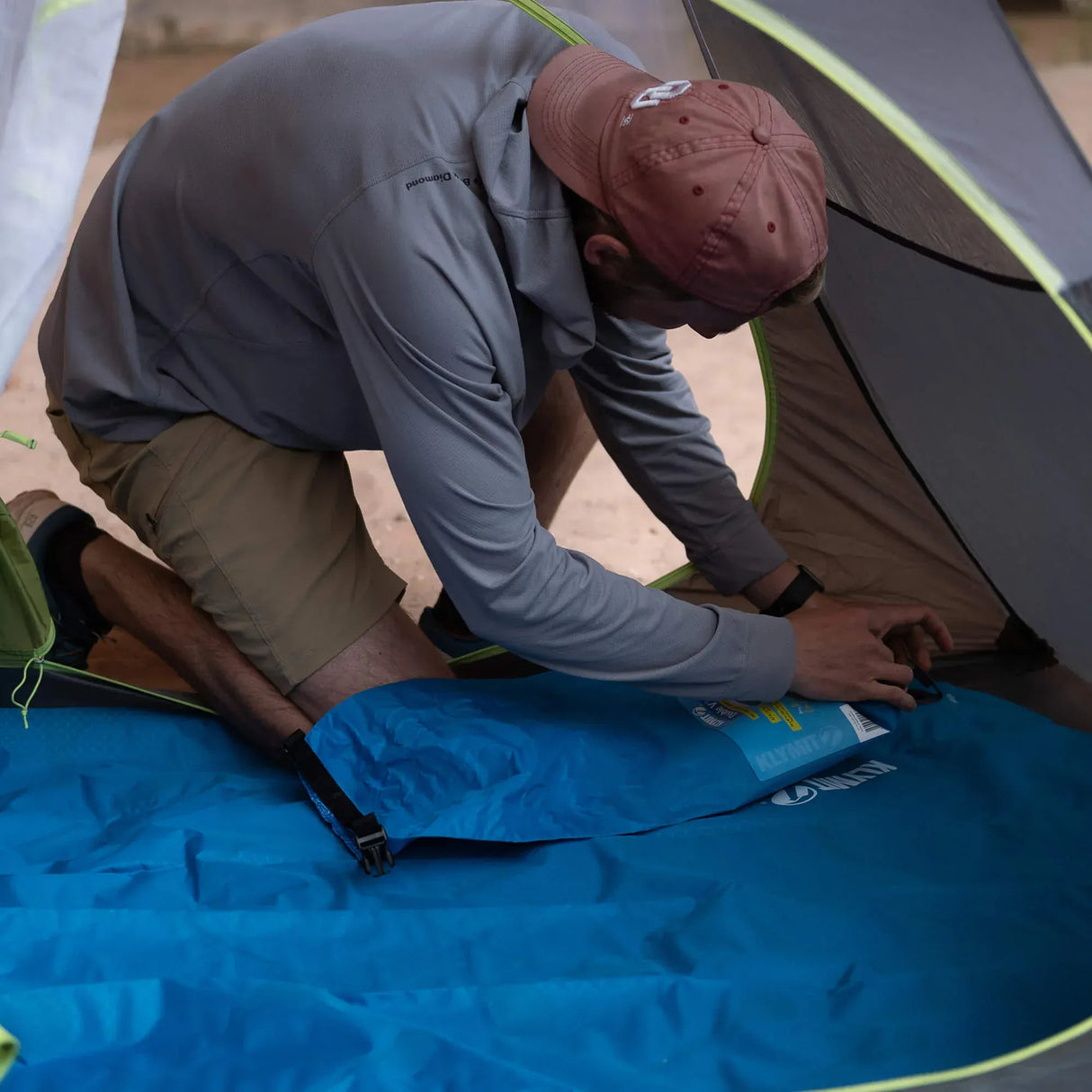 Klymit Camp Mattress Non-Insulated Double V BK06DVBL02E