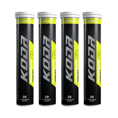 Koda Electrolyte Tablets Lemon / Box of 4 Electrolyte Tablets LETDP4