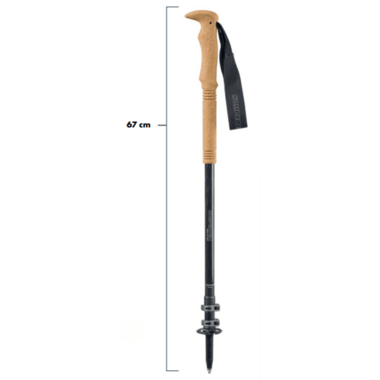 Komperdell Hiking Pole Carbon C3 Cloud KOM0110