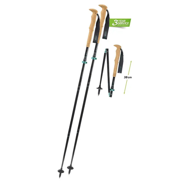 Komperdell Hiking Pole Carbon FXP.4 Summit - Vario Compact 102059